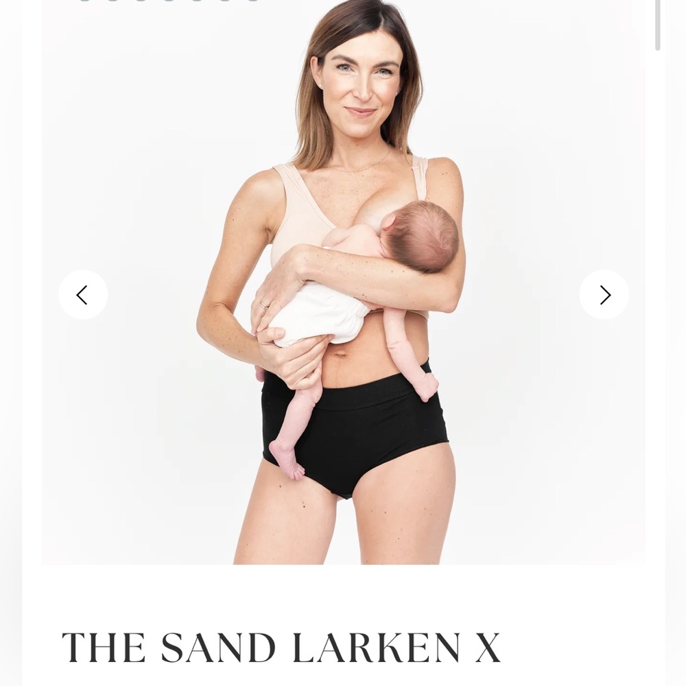 Larken X Pumping Bra - Sand, Medium